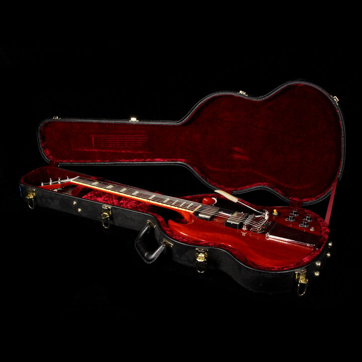 Used Gibson Custom Shop SG Standard with Maestro Electric Guitar 2013 Heritage Cherry