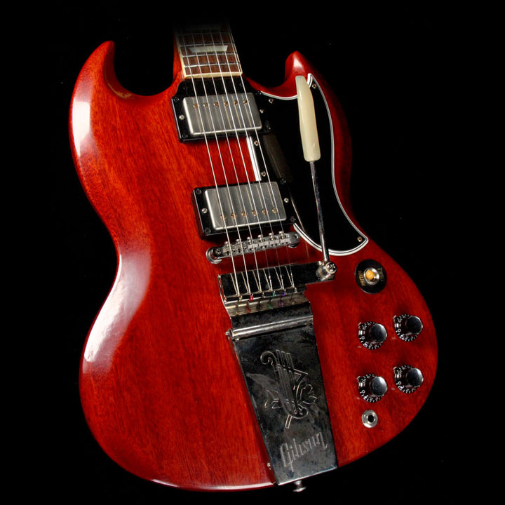 Used Gibson Custom Shop SG Standard with Maestro Electric Guitar 2013 Heritage Cherry