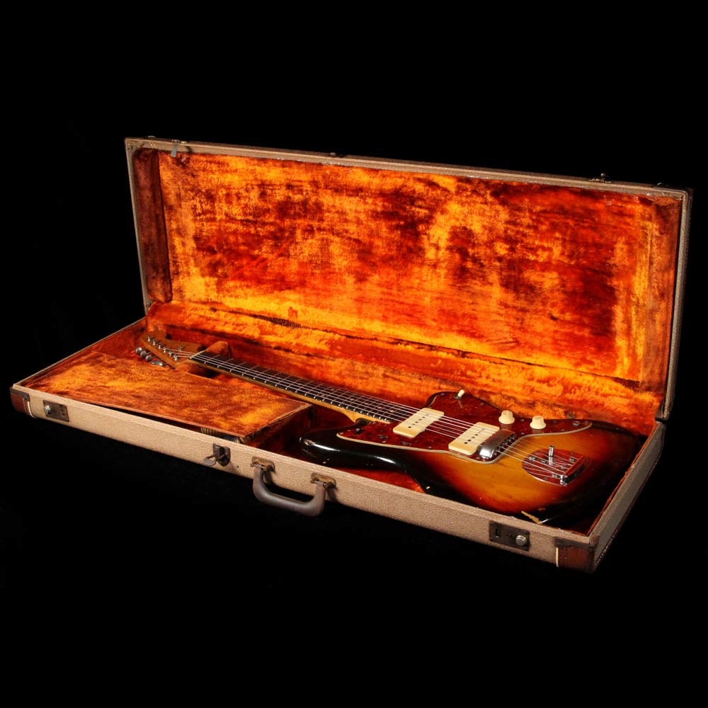 Used 1963 Fender Jazzmaster Electric Guitar Sunburst — 9
