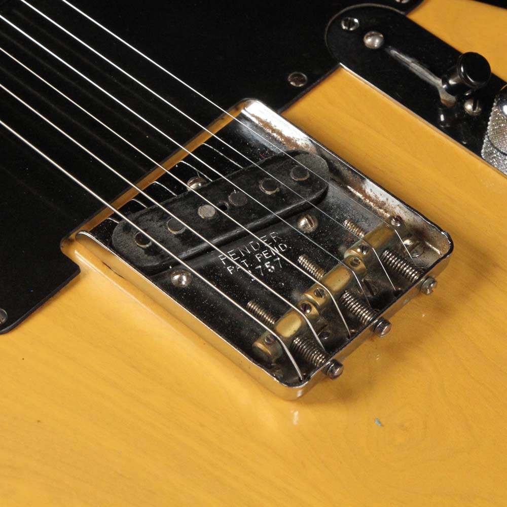 Used 1982 Fender American Vintage Fullerton-Made '52 Telecaster Reissue Electric Guitar Butterscotch Blonde — 5