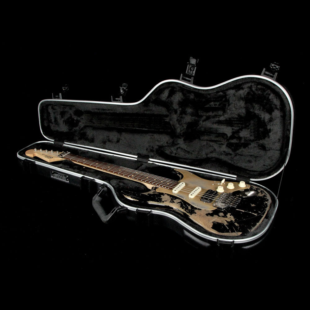 Luxxtone Choppa S Electric Guitar Destroyed Black — 8