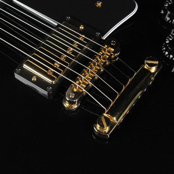 Used 2016 Gibson Custom Shop Les Paul Custom Electric Guitar Ebony