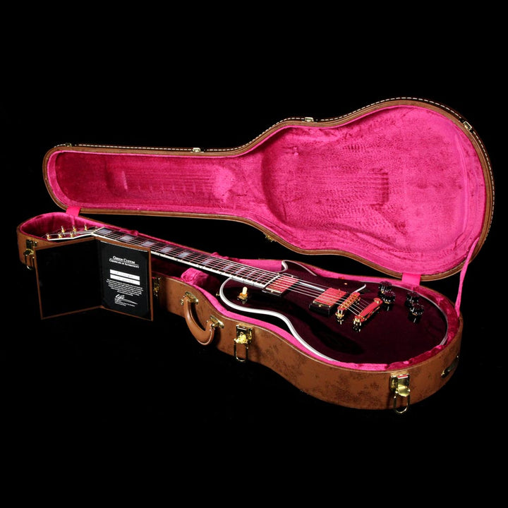 Used 2016 Gibson Custom Shop Les Paul Custom Electric Guitar Ebony