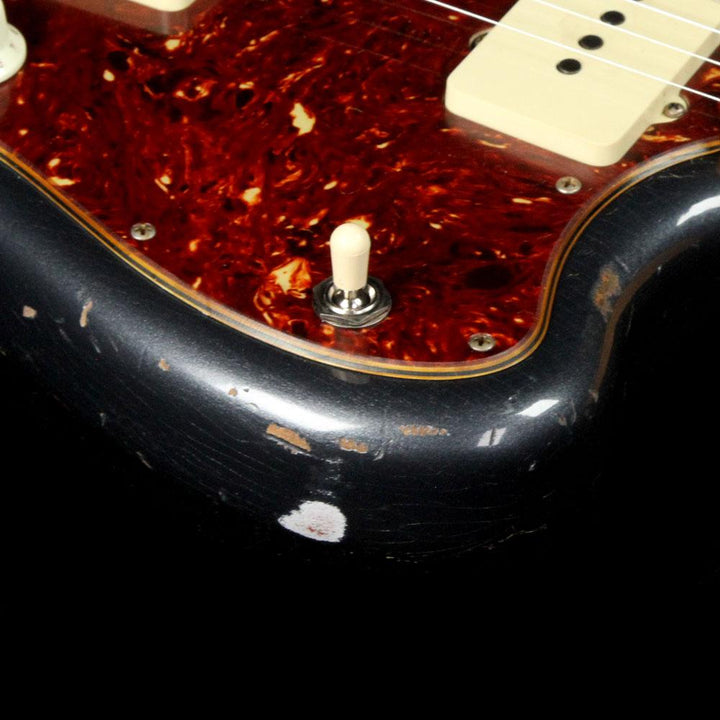 Fender Custom Shop '60s Jazzmaster Roasted Alder Heavy Relic Charcoal Frost Metallic