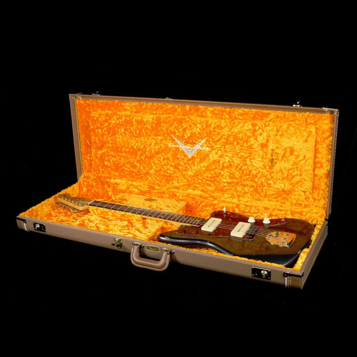 Fender Custom Shop '60s Jazzmaster Roasted Alder Heavy Relic Charcoal Frost Metallic