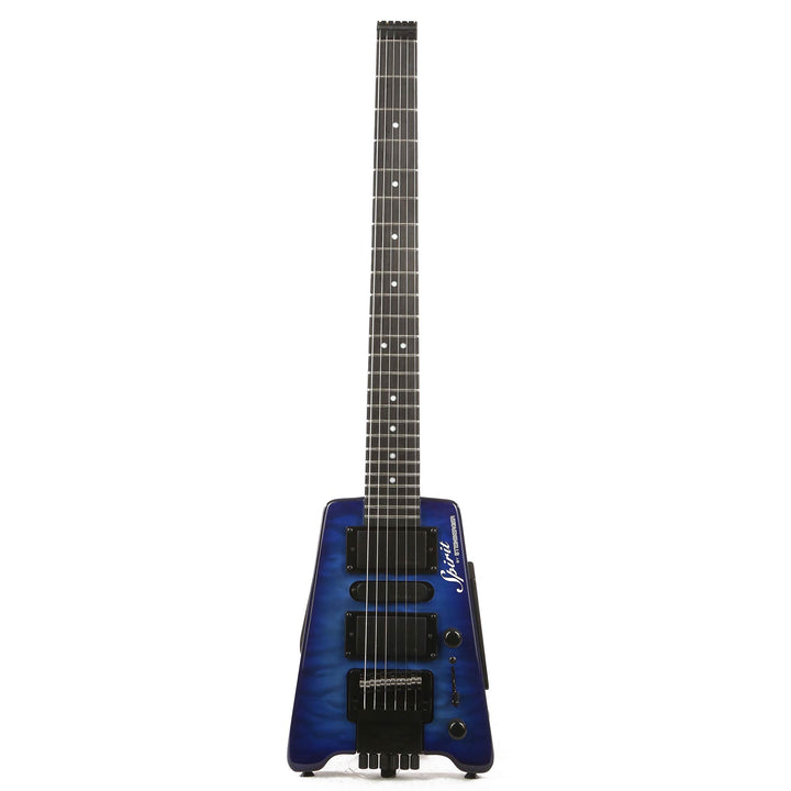Steinberger Spirit GT Pro Quilt Deluxe Transparent Blue Used