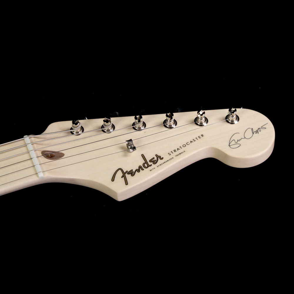 Used 2017 Fender Eric Clapton Stratocaster Electric Guitar Olympic White — 4