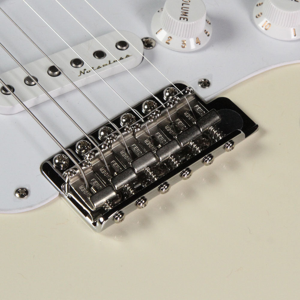 Used 2017 Fender Eric Clapton Stratocaster Electric Guitar Olympic White — 5