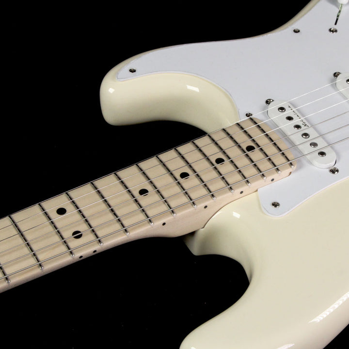 Used 2017 Fender Eric Clapton Stratocaster Electric Guitar Olympic White