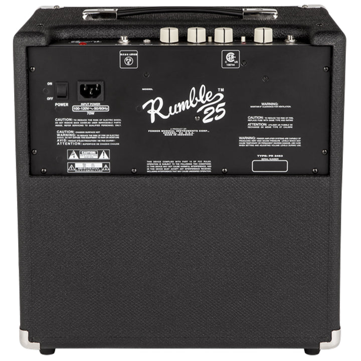 Fender Rumble 25 Bass Combo Amplifier Open-Box