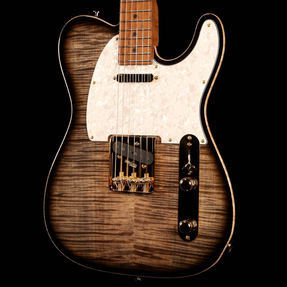Suhr Classic T Deluxe Limited Edition Trans Charcoal Burst — 5