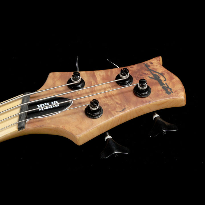 Legator Helio HFB-300 Pro Fanned Fret 4-String Electric Bass Guitar Natural