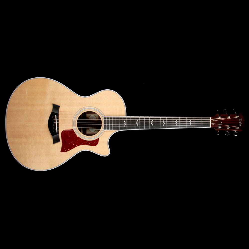Taylor 412ce-R Grand Concert Acoustic Guitar Natural — 2