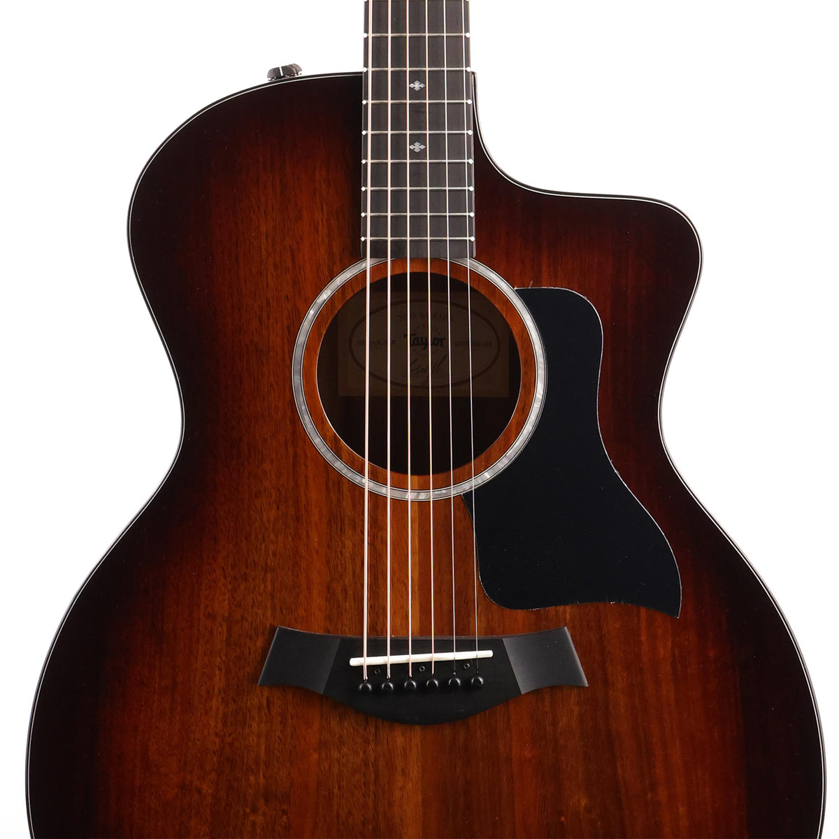 Taylor 224ce-K DLX Koa Acoustic-Electric Shaded Edgeburst — 6