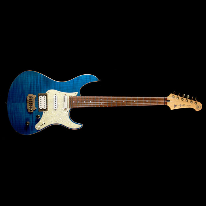 Used Yamaha Pacifica USA-2 Custom Electric Guitar Transparent Blue
