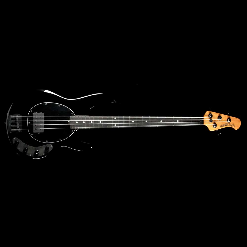 Ernie Ball Music Man StingRay 4 H Special Jet Black — 2