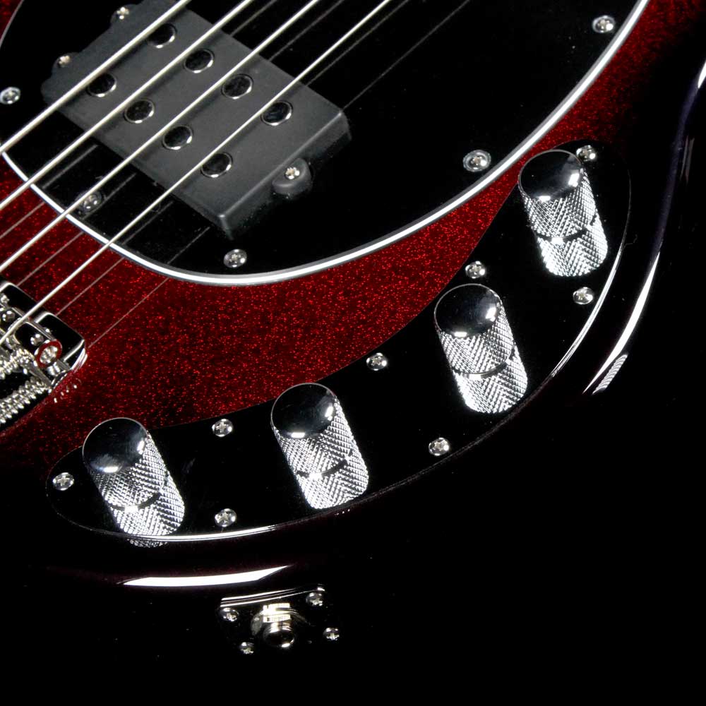 Ernie Ball Music Man StingRay 4 H Special Burnt Apple — 5