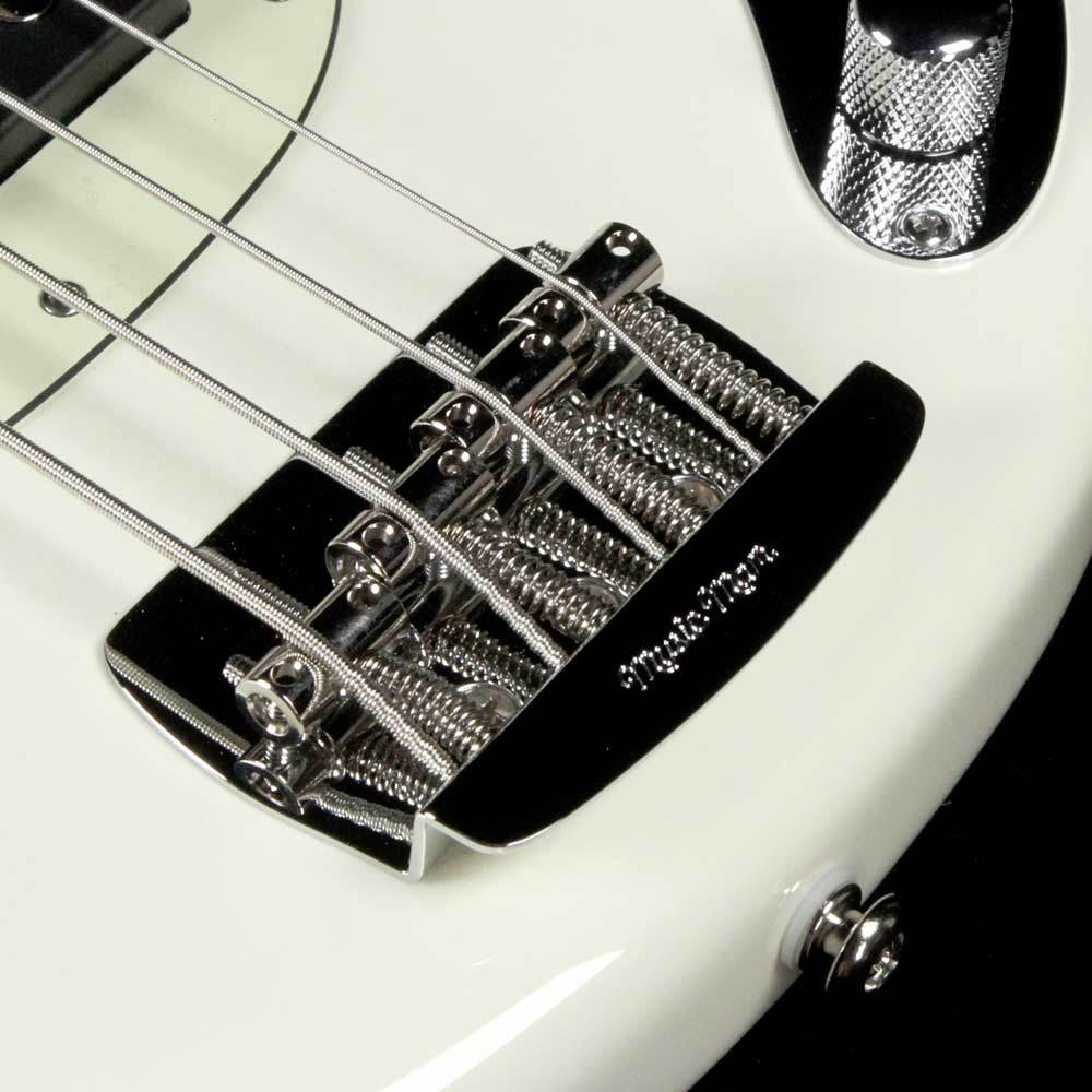 Ernie Ball Music Man StingRay 4 H Special Ivory White — 5