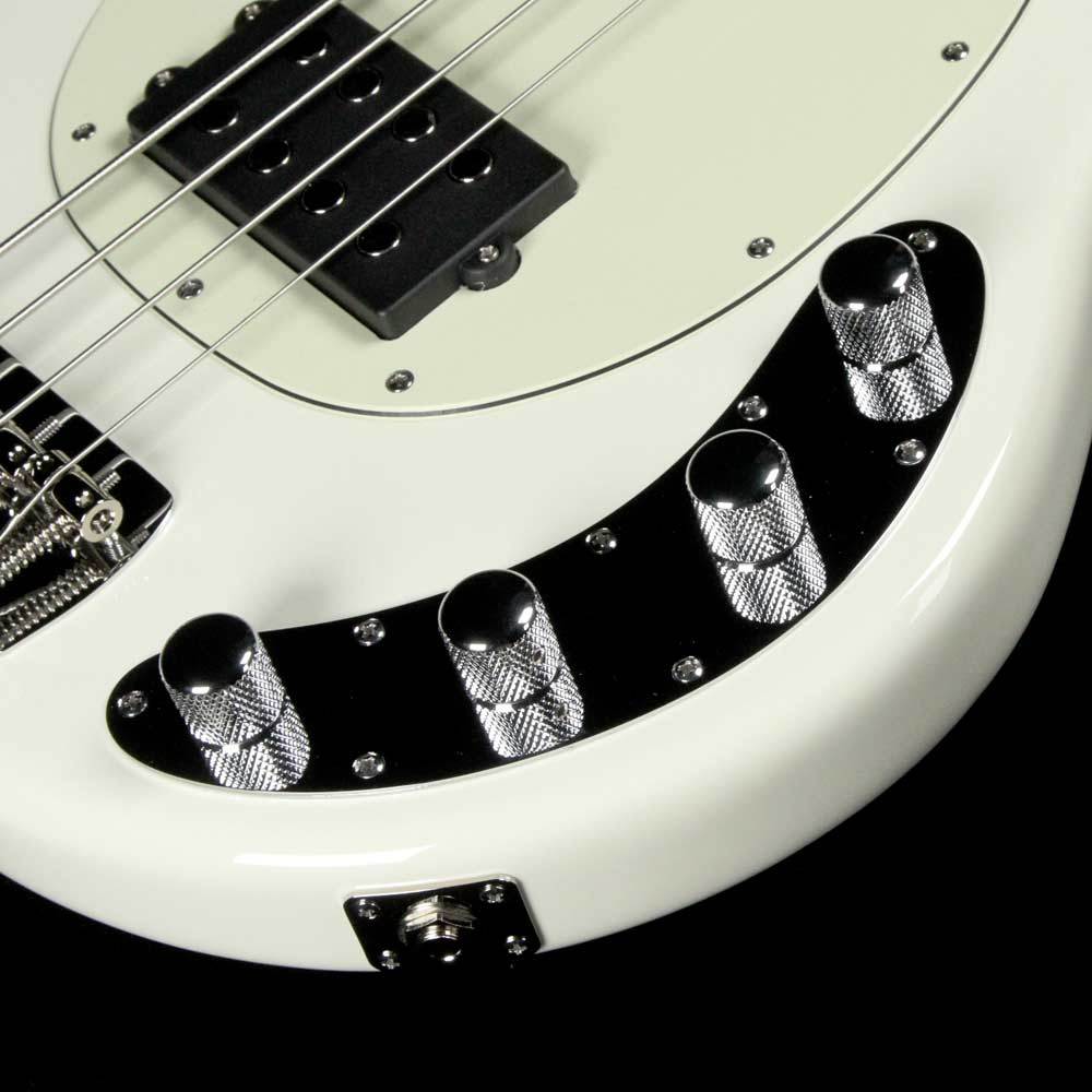 Ernie Ball Music Man StingRay 4 H Special Ivory White — 8