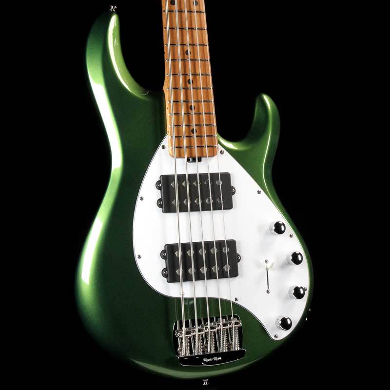 Ernie Ball Music Man StingRay 5 H Special Charging Green — 1