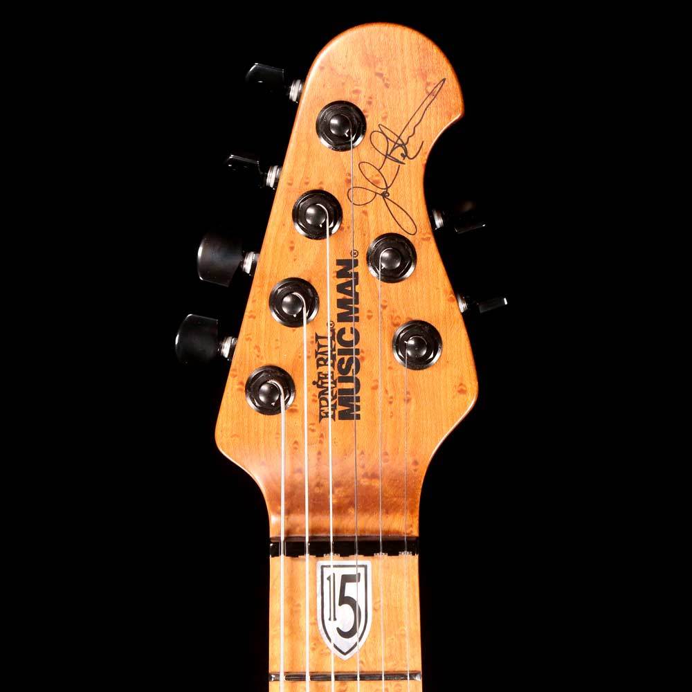 Ernie Ball Music Man JP15 John Petrucci Transparent Black — 4