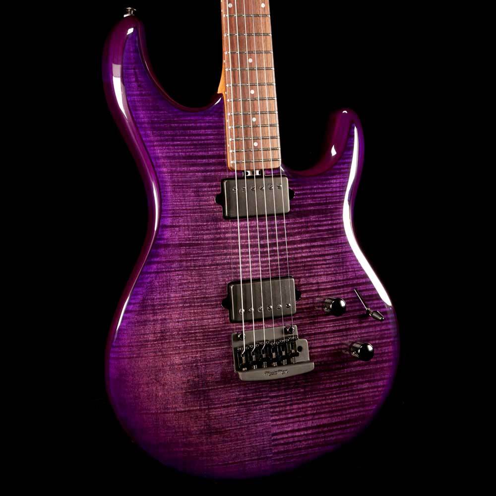 Ernie Ball Music Man Luke III Ball Family Reserve Boysenberry Flame — 6