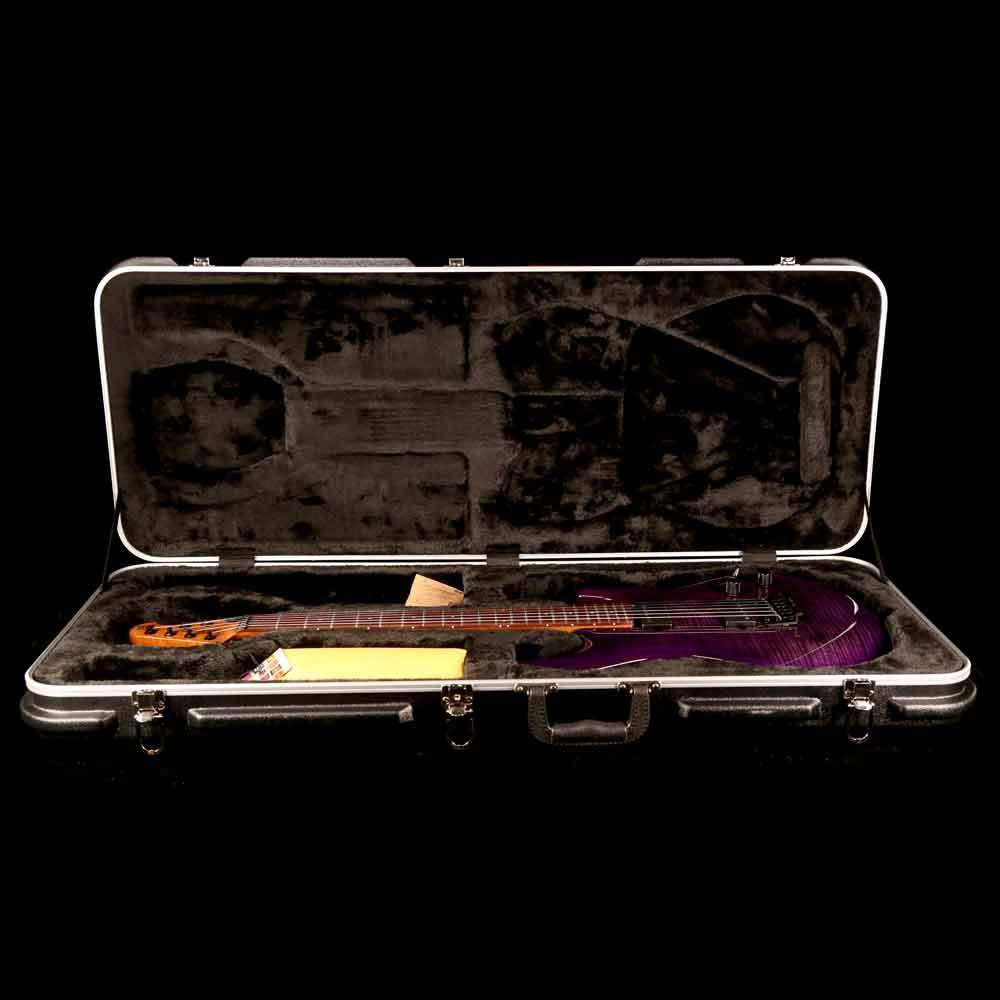 Ernie Ball Music Man Luke III Ball Family Reserve Boysenberry Flame — 9