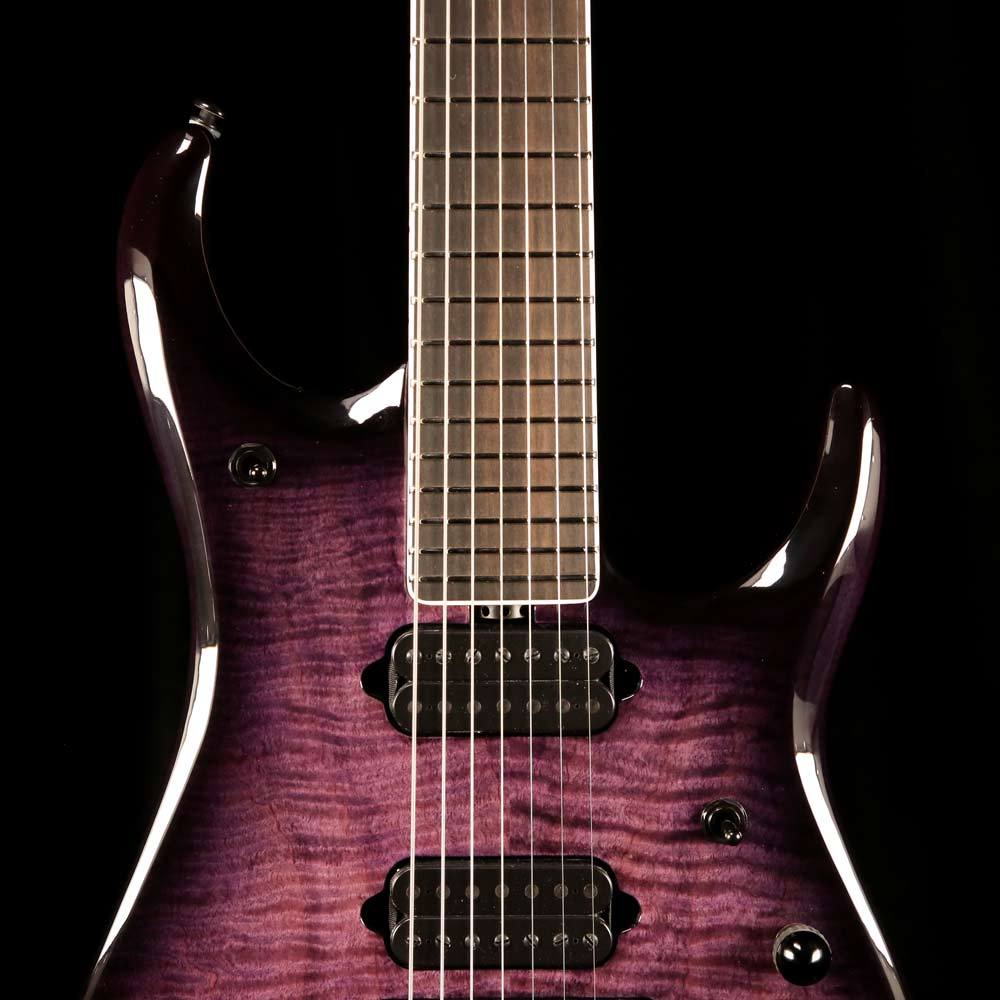 Ernie Ball Music Man John Petrucci JP15-7 Eminence Purple — 8