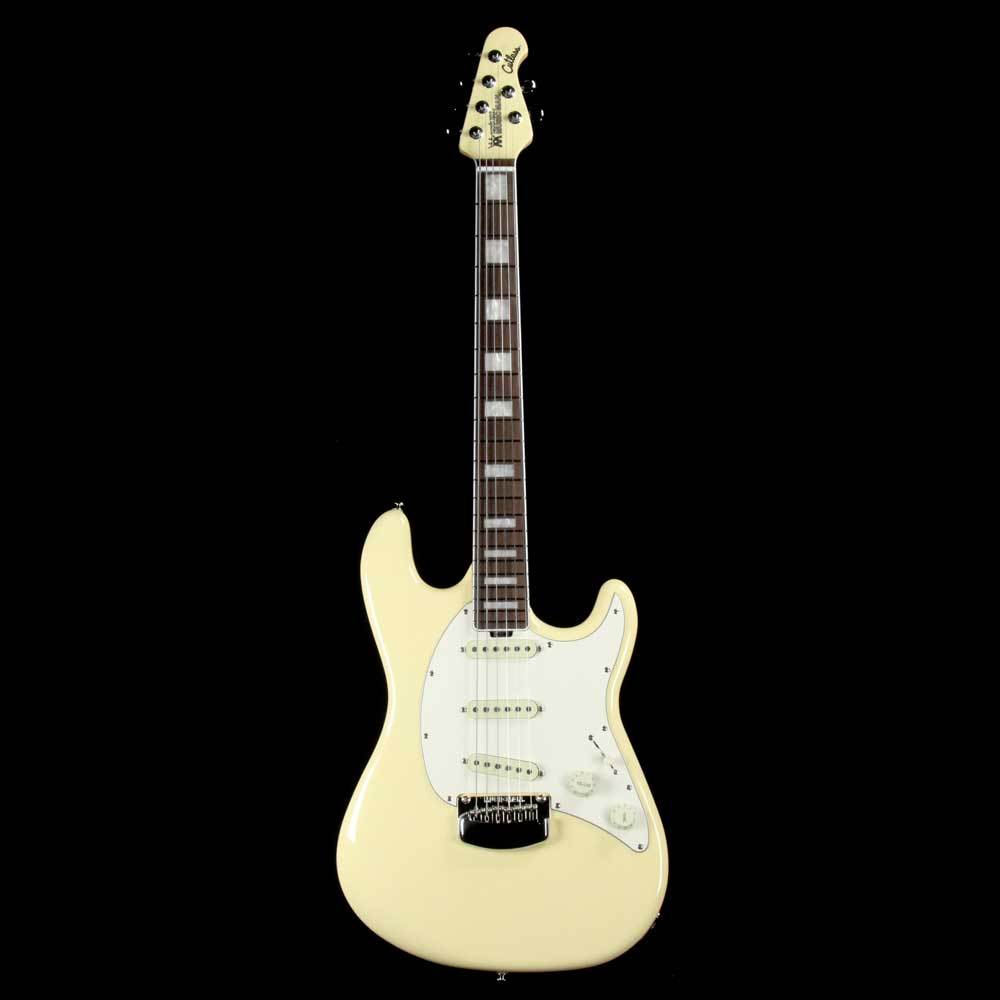 Ernie Ball Music Man Cutlass SSS BFR Cornsilk White — 2