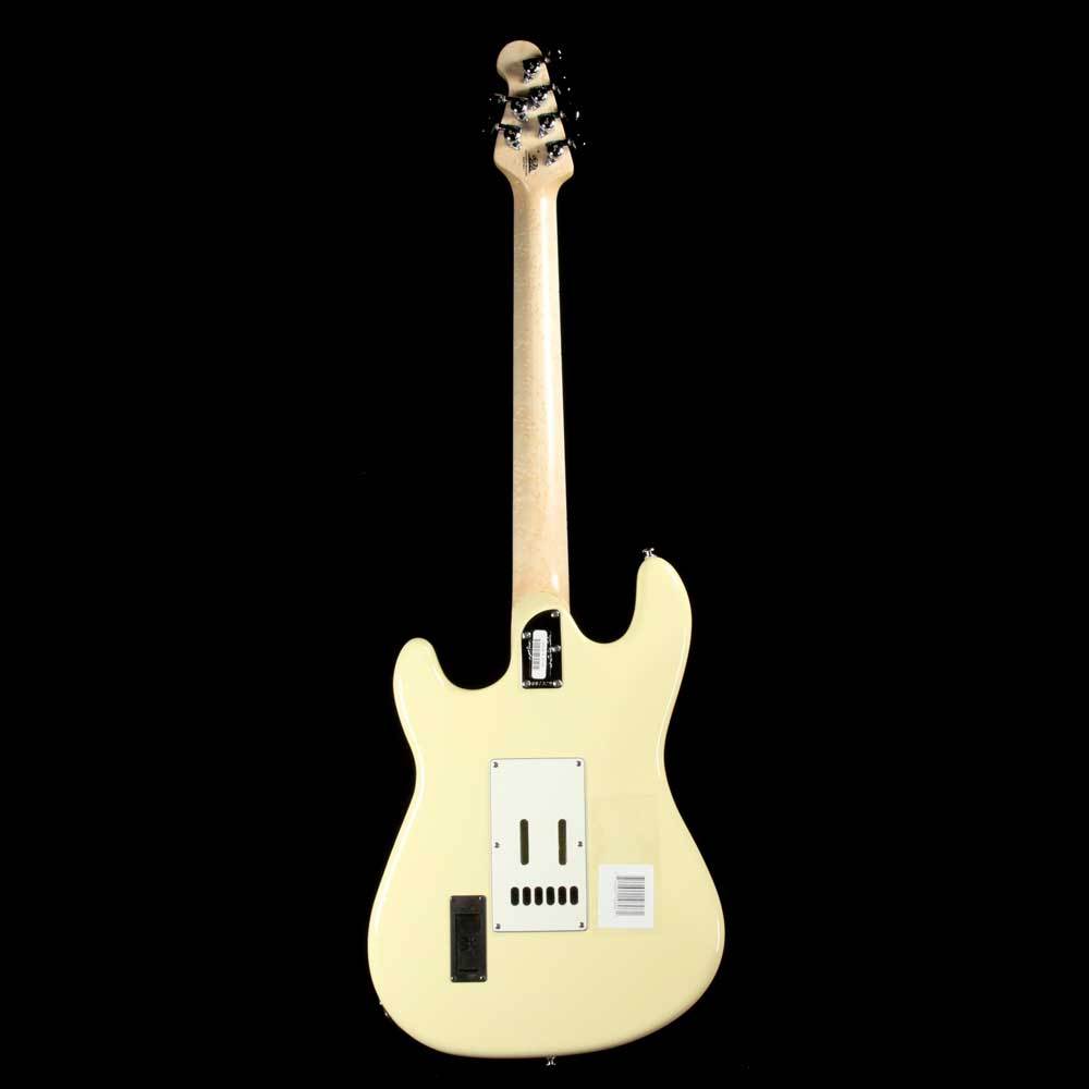 Ernie Ball Music Man Cutlass SSS BFR Cornsilk White — 3