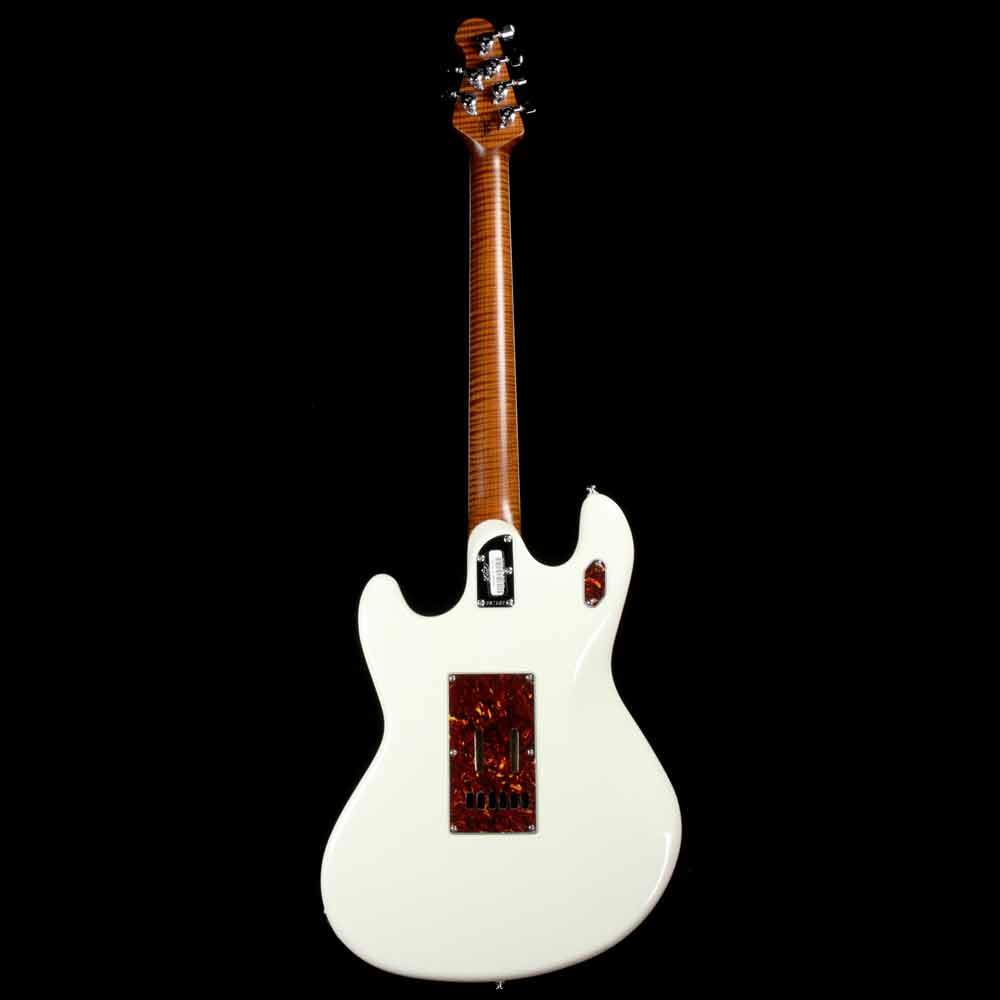 Ernie Ball Music Man BFR Stingray Guitar White Smoke — 3