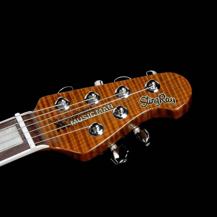 Ernie Ball Music Man BFR Stingray Guitar White Smoke