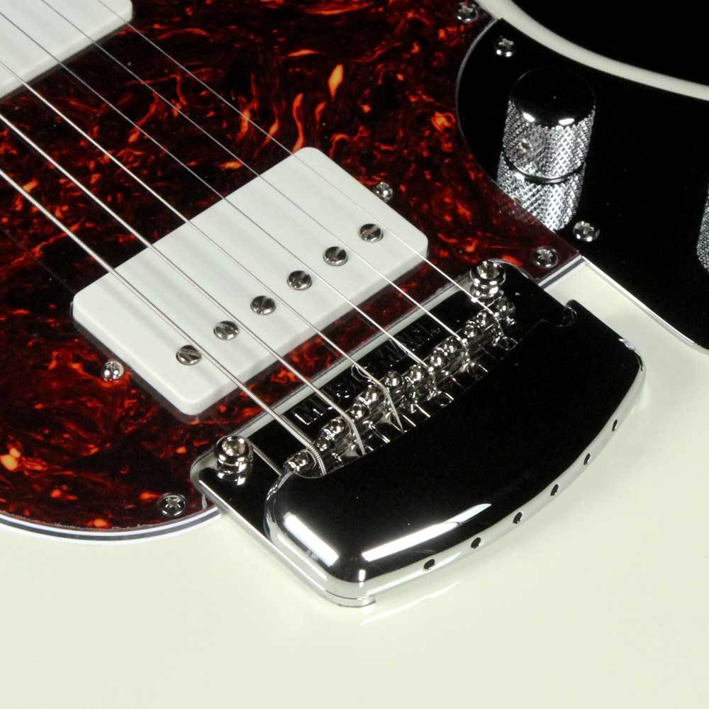 Ernie Ball Music Man BFR Stingray Guitar White Smoke — 6