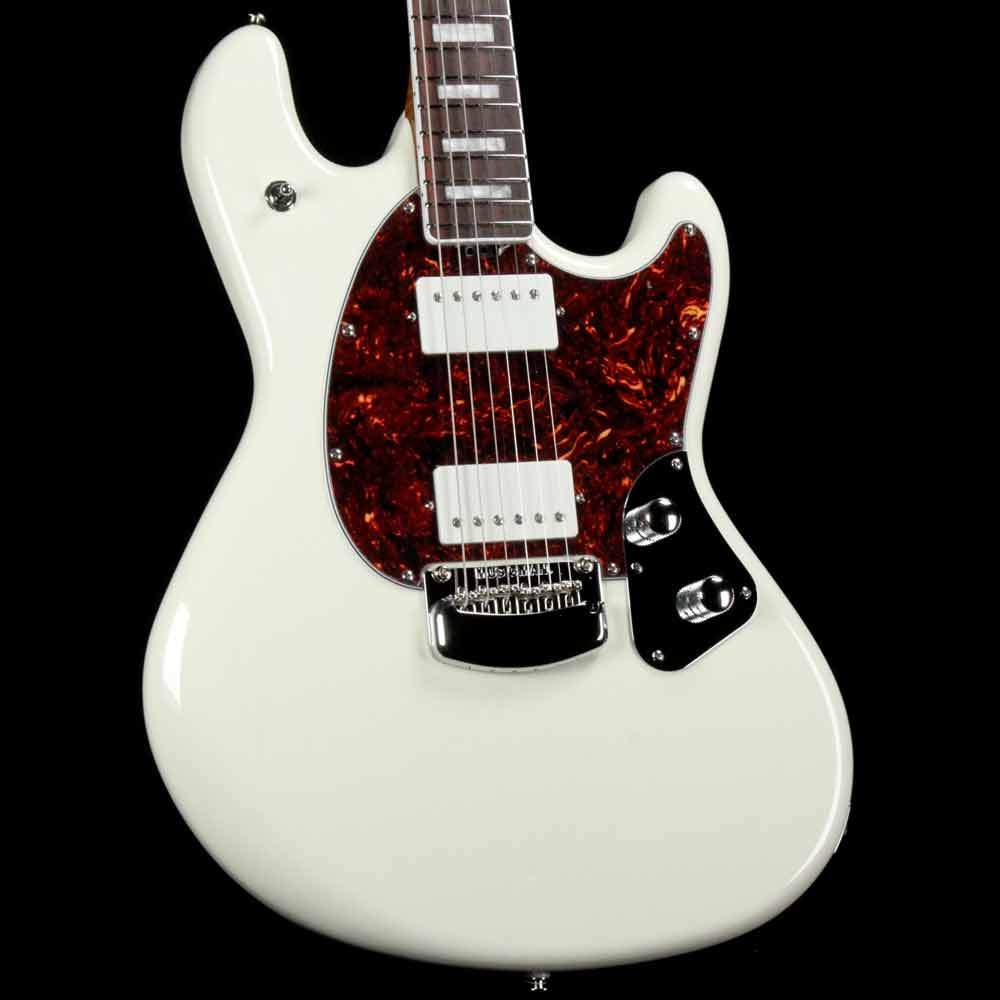 Ernie Ball Music Man BFR Stingray Guitar White Smoke — 1