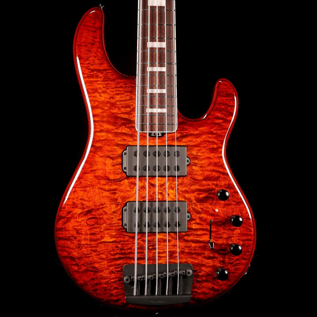Ernie Ball Music Man BFR StingRay 5 Special HH Bass Giants Orange — 1