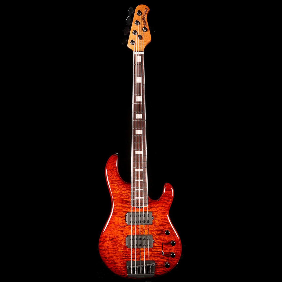 Ernie Ball Music Man BFR StingRay 5 Special HH Bass Giants Orange — 2