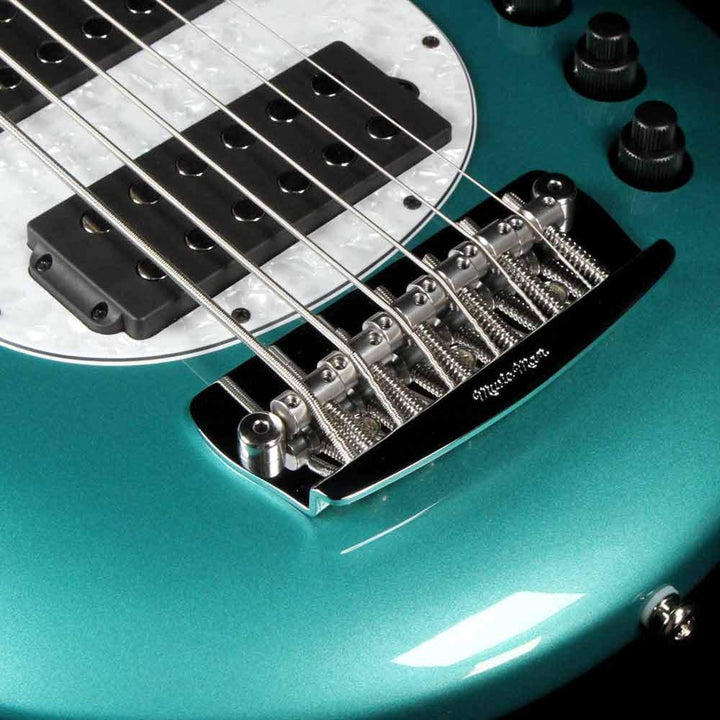 Ernie Ball Music Man Bongo 6 HH BFR Grabber Green