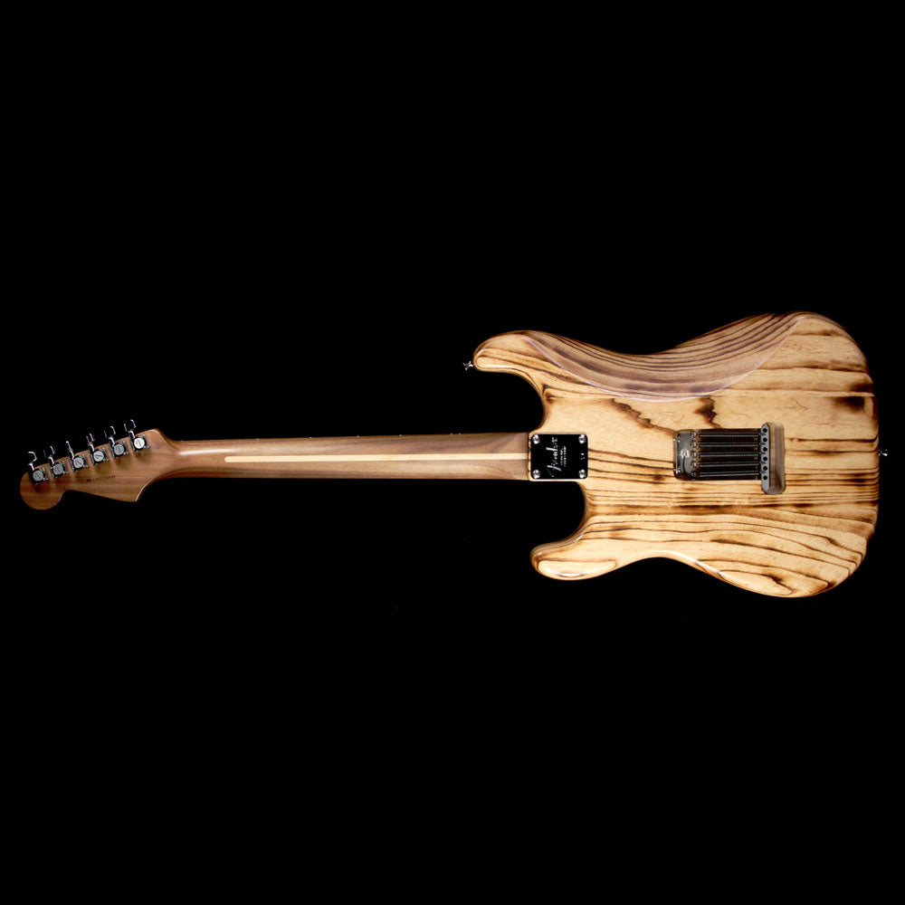 Used 2012 Fender American Design Stratocaster Electric Guitar Burnt Natural — 3