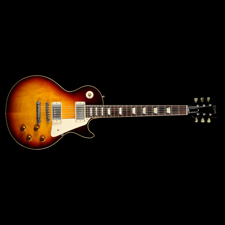 Used 2010 Gibson Custom 1958 Les Paul Reissue Electric Guitar Tobacco Sunburst