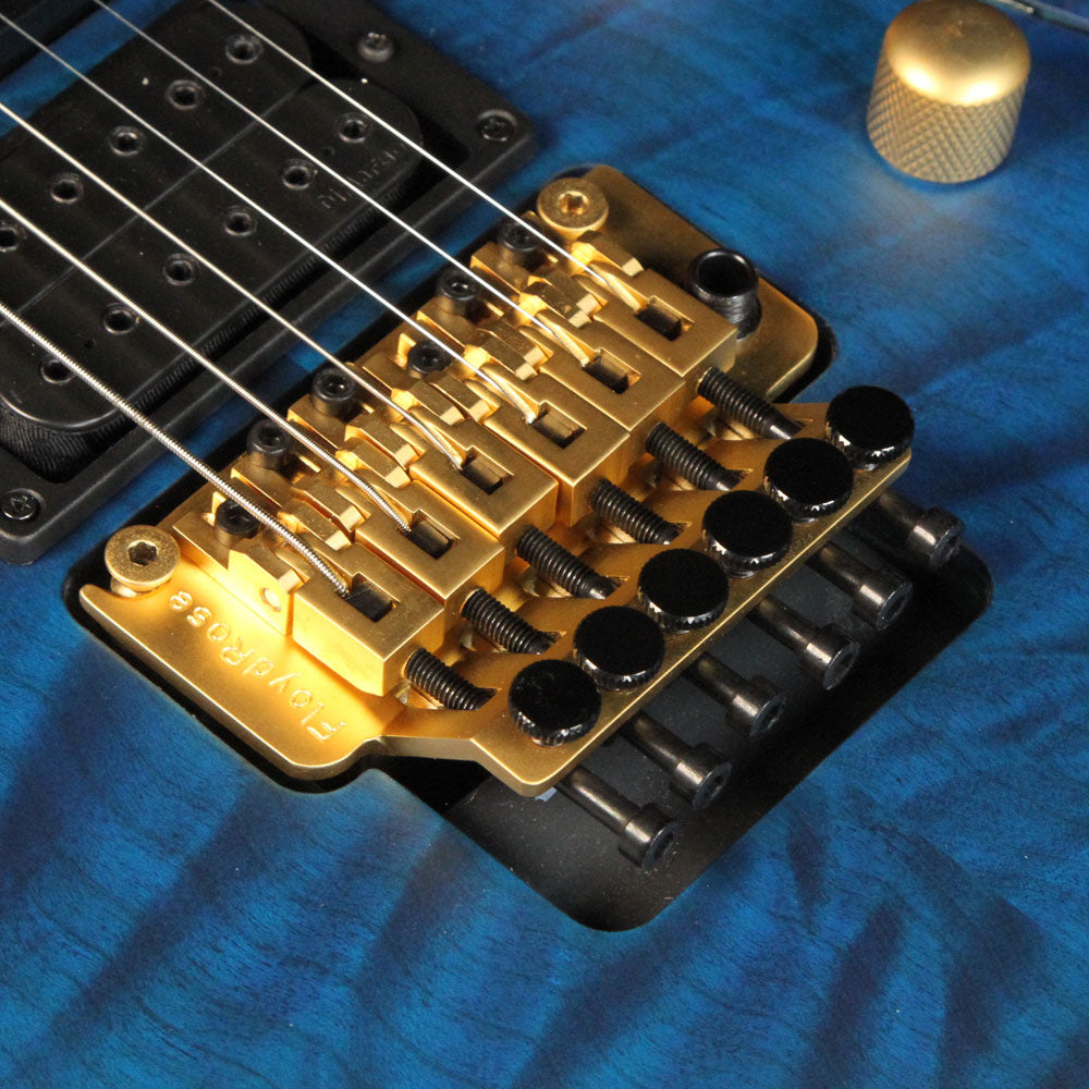 Jackson USA PC1 Matte Phil Collen Satin Trans Blue Prototype — 7
