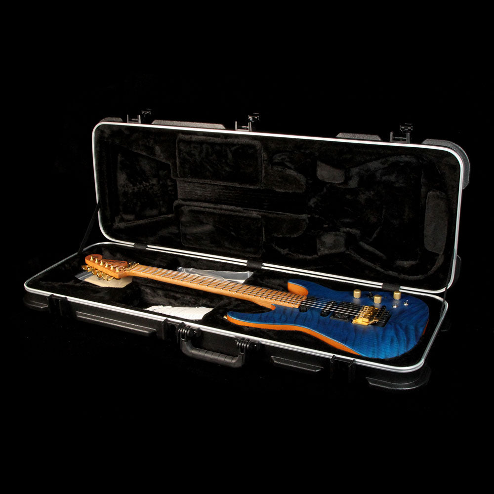 Jackson USA PC1 Matte Phil Collen Satin Trans Blue Prototype — 8