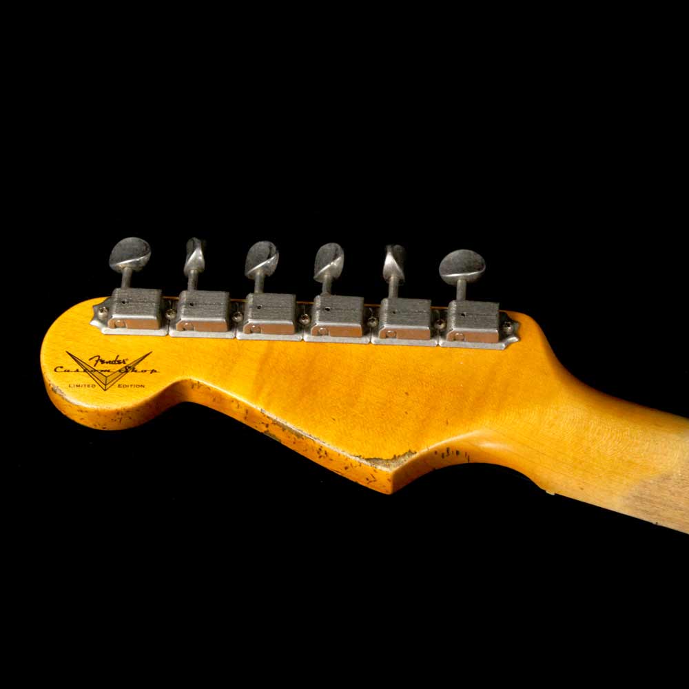 Fender Custom Shop '57 Stratocaster Heavy Relic Flash Coat Lacquer 2-Tone Sunburst — 5