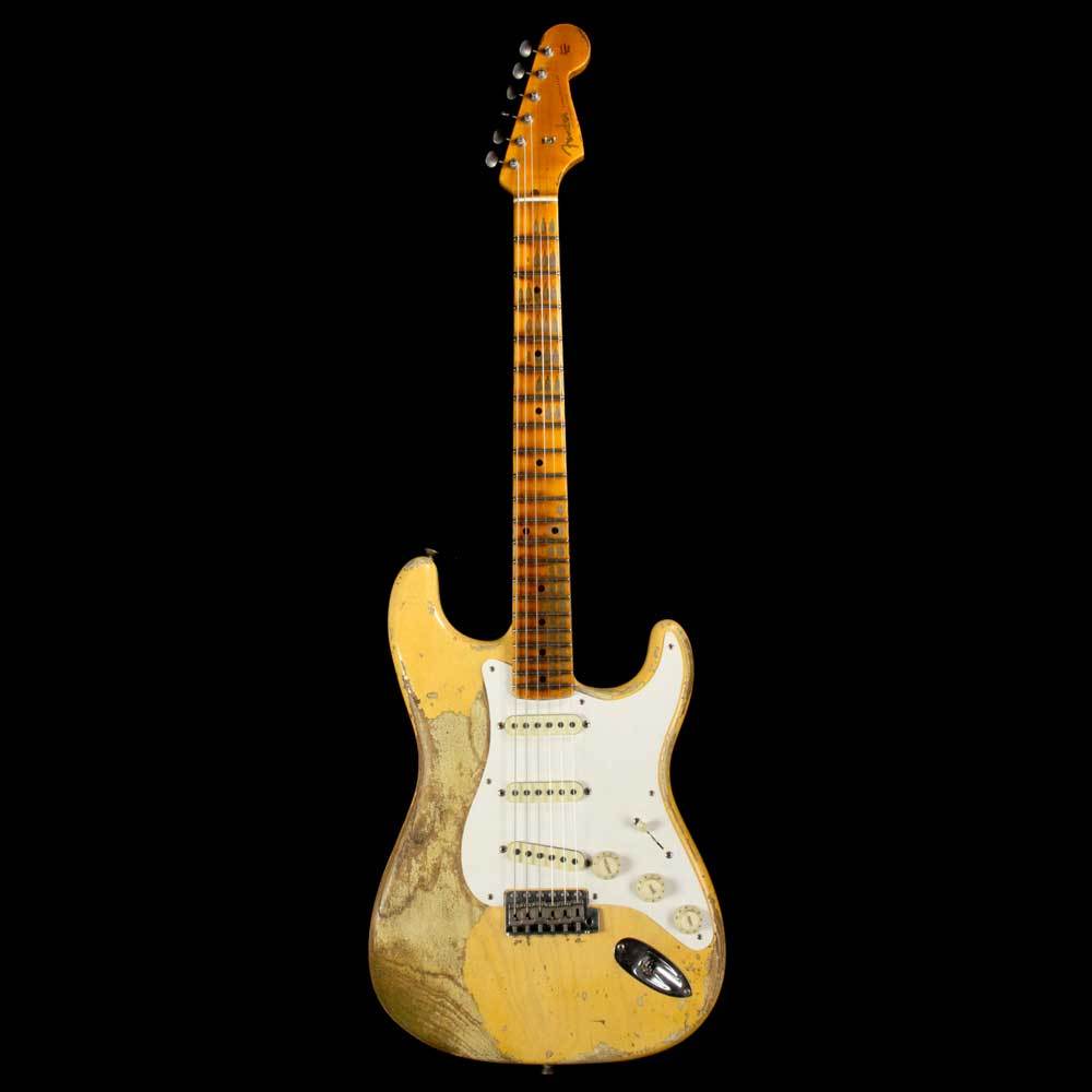 Fender Custom Shop '57 Stratocaster Heavy Relic Nocaster Blonde — 2