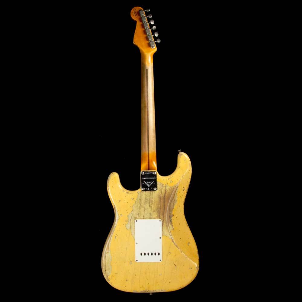 Fender Custom Shop '57 Stratocaster Heavy Relic Nocaster Blonde — 3