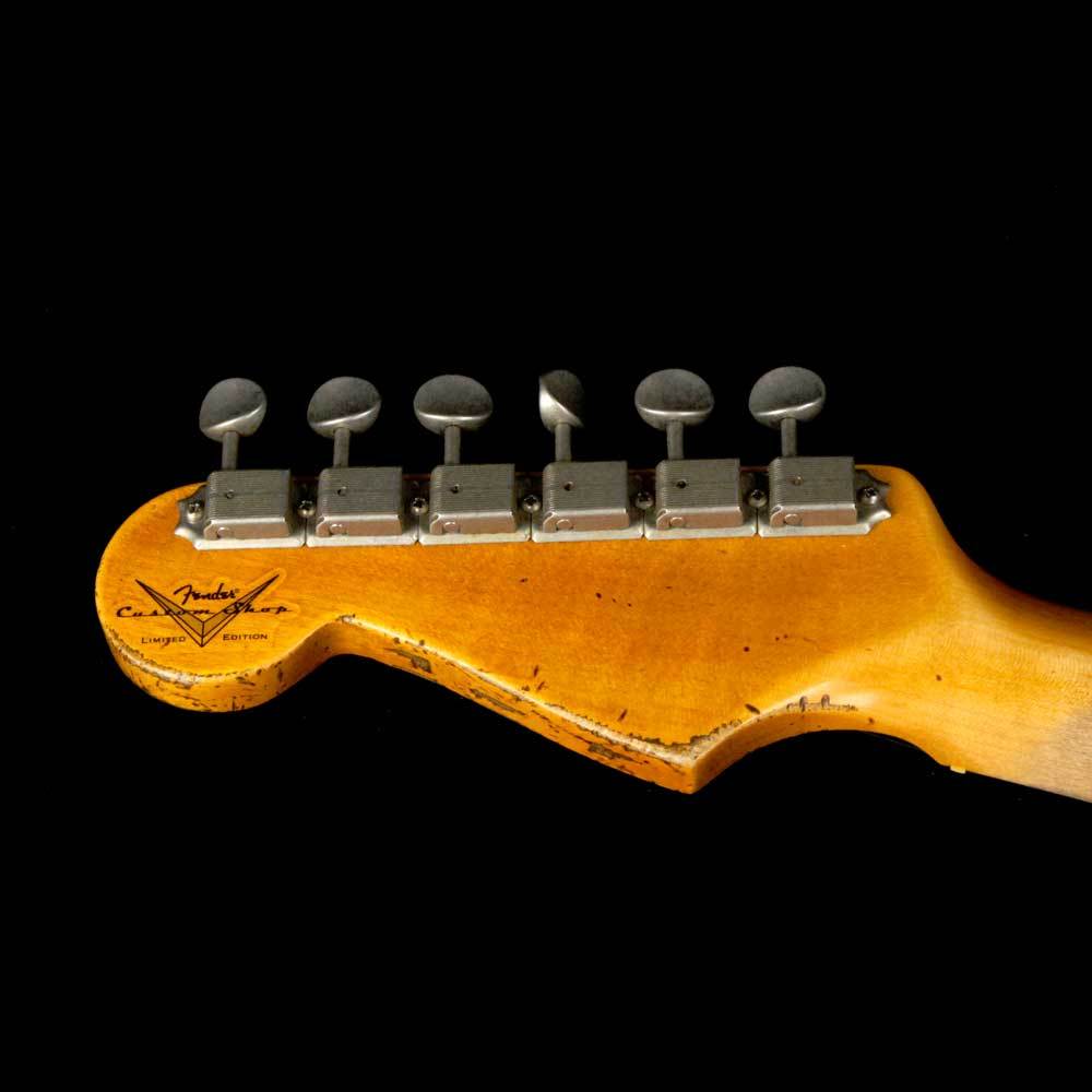 Fender Custom Shop '57 Stratocaster Heavy Relic Nocaster Blonde — 5