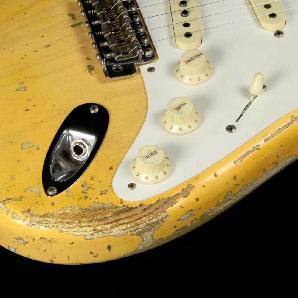 Fender Custom Shop '57 Stratocaster Heavy Relic Nocaster Blonde — 6