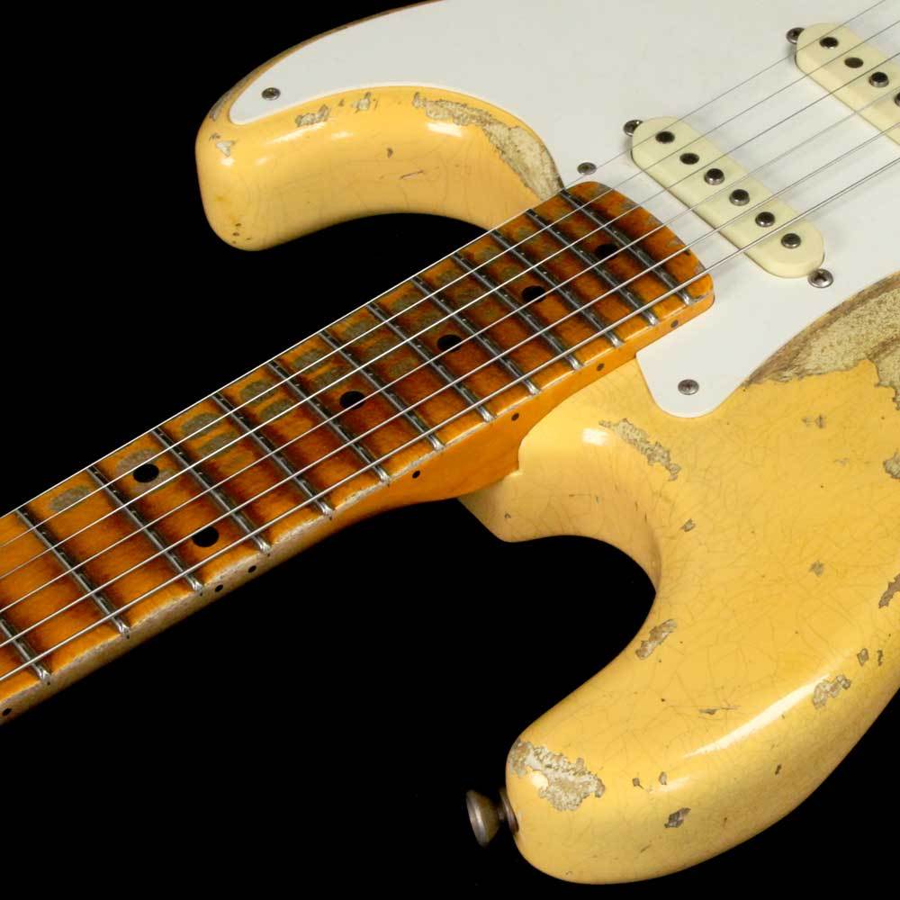 Fender Custom Shop '57 Stratocaster Heavy Relic Nocaster Blonde — 8