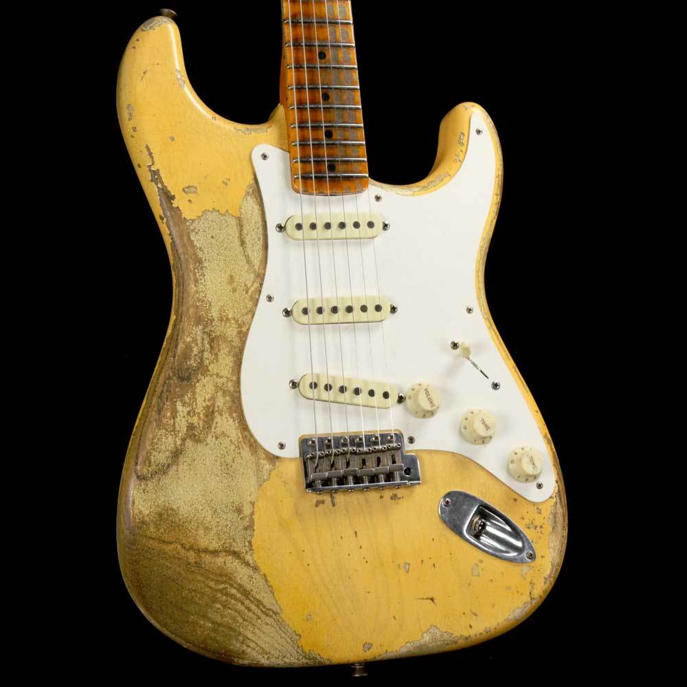 Fender Custom Shop '57 Stratocaster Heavy Relic Nocaster Blonde — 1
