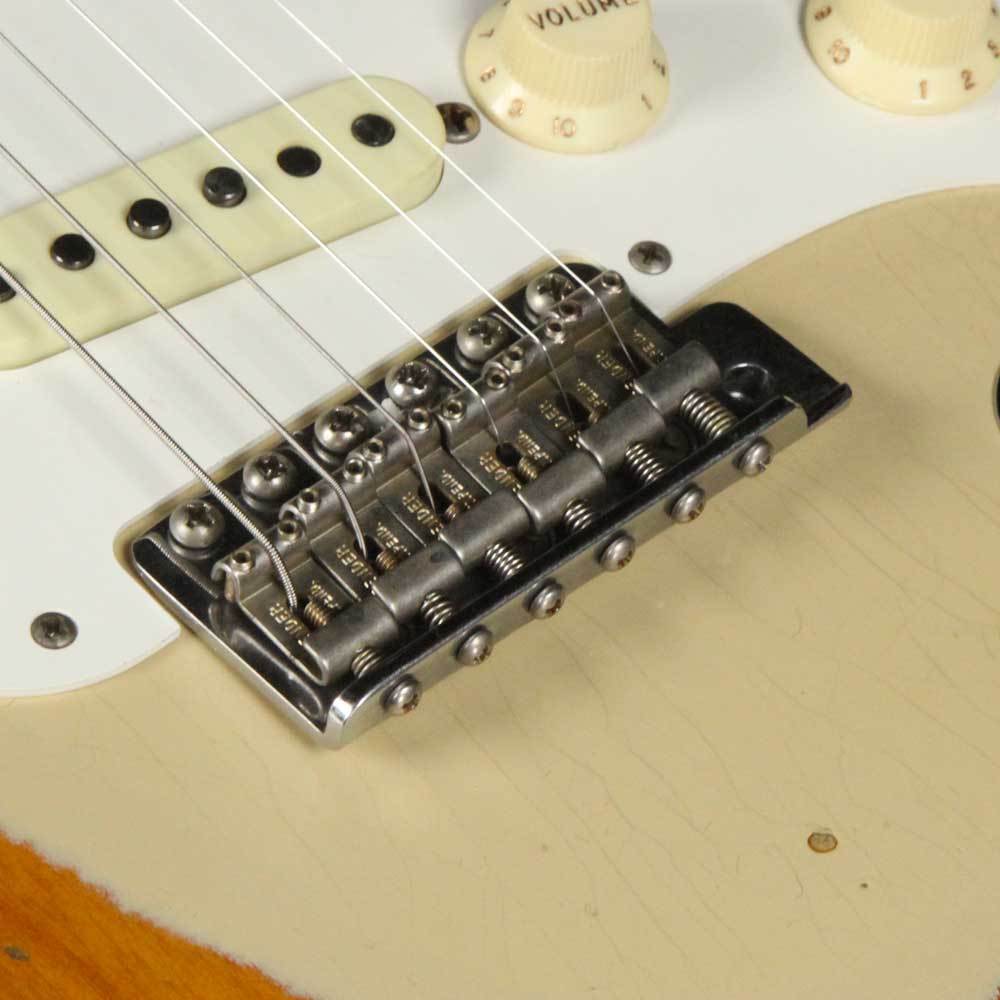 Fender Custom Shop '57 Stratocaster Heavy Relic Desert Sand over 2-Tone Sunburst Finish — 8