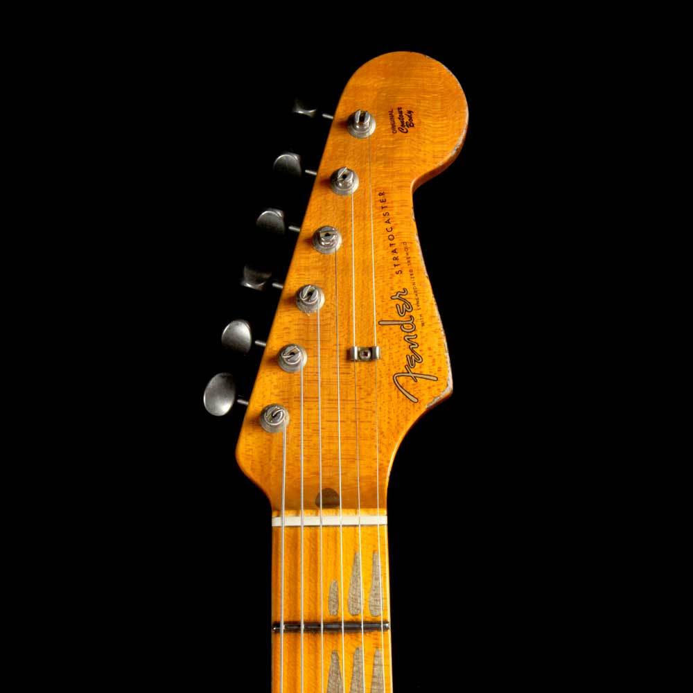 Fender Custom Shop '57 Stratocaster Heavy Relic Red Sparkle Over 2-Tone Sunburst — 4